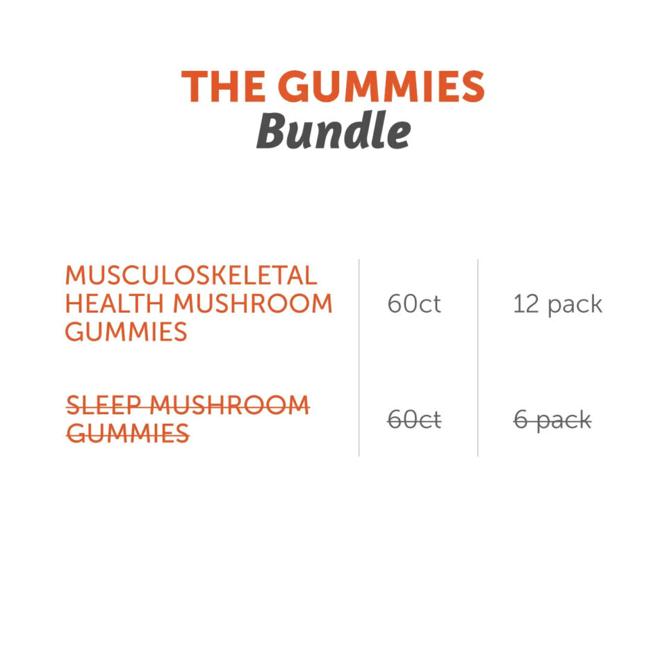 The Gummies Bundle Info Chart, sleep gummies out of stock