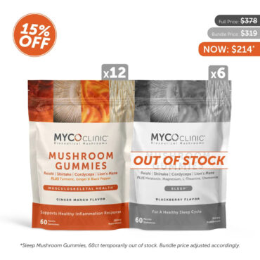 MYCO CLINIC - The Gummies Bundle - 15% off, sleep gummies out of stock