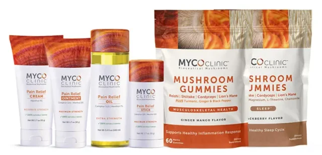 MYCO Clinic topicals and gummies